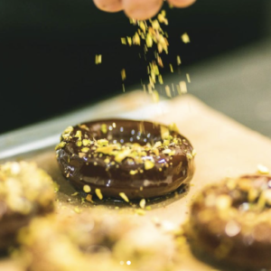 Donetes pistacho saludable