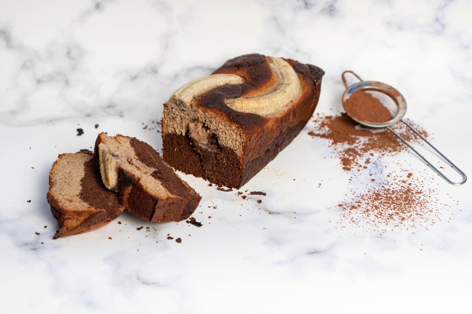 Pan de plátano marmolado 450 gr - Imagen 3