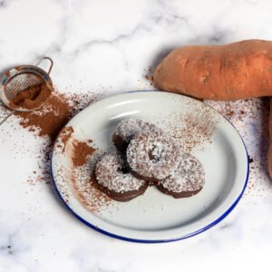 Comedidos de boniato, jengibre y coco