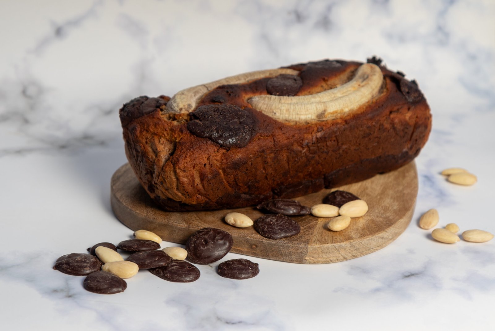 Pan de plátano marmolado 450 gr - Imagen 2