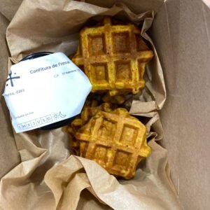 Gofres calabaza y choco